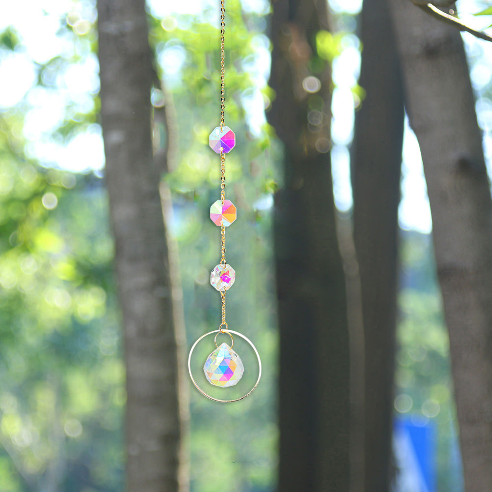 Crystal Prism Pendant Sun Catcher