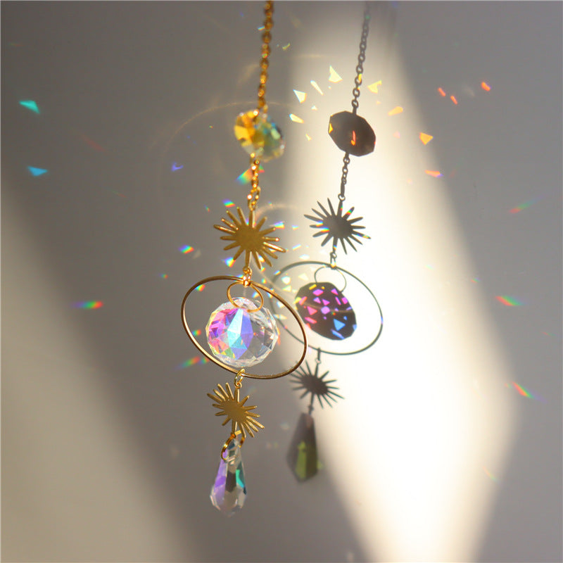 Crystal Prism Pendant Sun Catcher