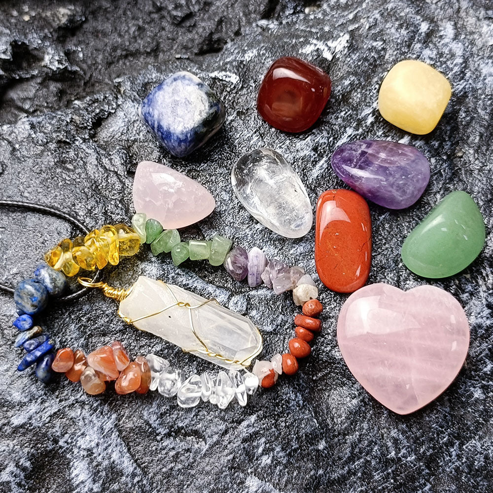 Crystal Chakra Combination Set